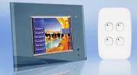 Go Clipsal C-Bus Touch Screen home automation page.