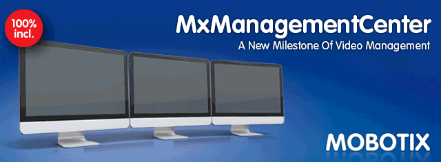 Free Mobotix MxManagementCenter software for Mobotix home automation IP cameras Brochure (800KB pdf)