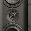 Krix Symmetrix 3-driver 2-way in-wall speaker.