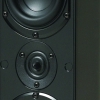Krix Tryptix 2-way 3-driver on-wall home theatre or multi-room audio speakers.